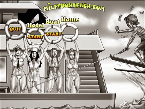 Milftoon Beach Waitresses